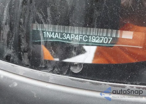 2015 Nissan Altima 2.5 S from USA, damaged, VIN 1N4AL3AP4FC192707